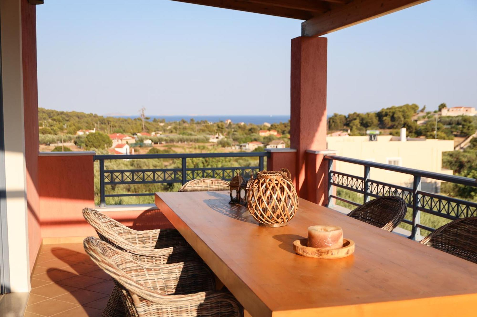 Villa View Portokhéli Eksteriør bilde